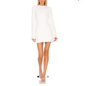 Tallin Dress Amanda Uprichard Ivory sz M revolve